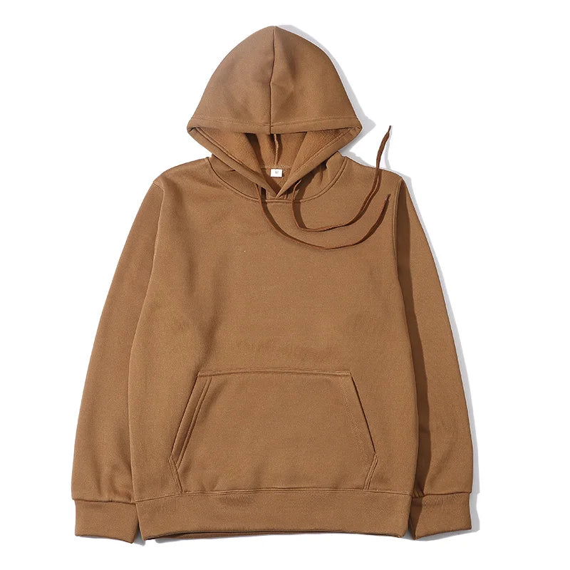 Hoodies Sweatshirts Men Woman Fashion Solid color Red Black Gray Pink Autumn Winter fleece Hip Hop Hoody Male Brand Casual Tops