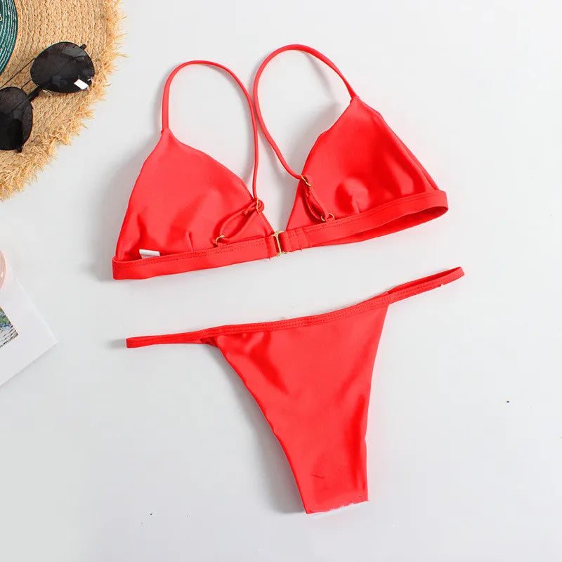 Swimwear Women 2 Piece Set Swimming Beach Sexy Micro Bikini Summer Clothes Bathing Suit Fashions Women Swimsuit Ropa De Mujer