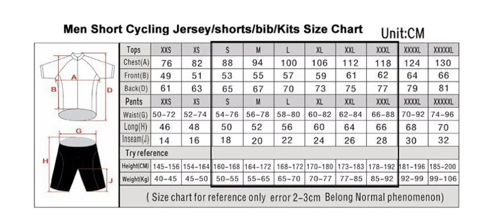 NEW Cycling Jersey Maillot Ciclismo Hombre Red Blue Green Short Sleeve Bike Jersey Outdoor Sports Cycling Clothing MTB