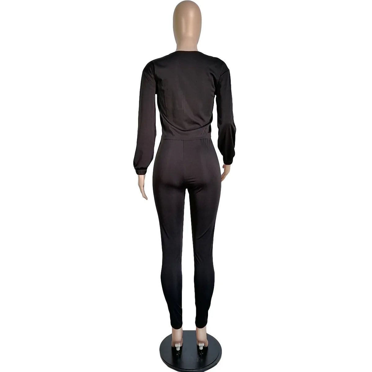 2021 Fall Clothes for Women Letter Printing Casual Elastic Waist Loungewear Women Fashion New Arrival Long Sleeve Two Piece Set