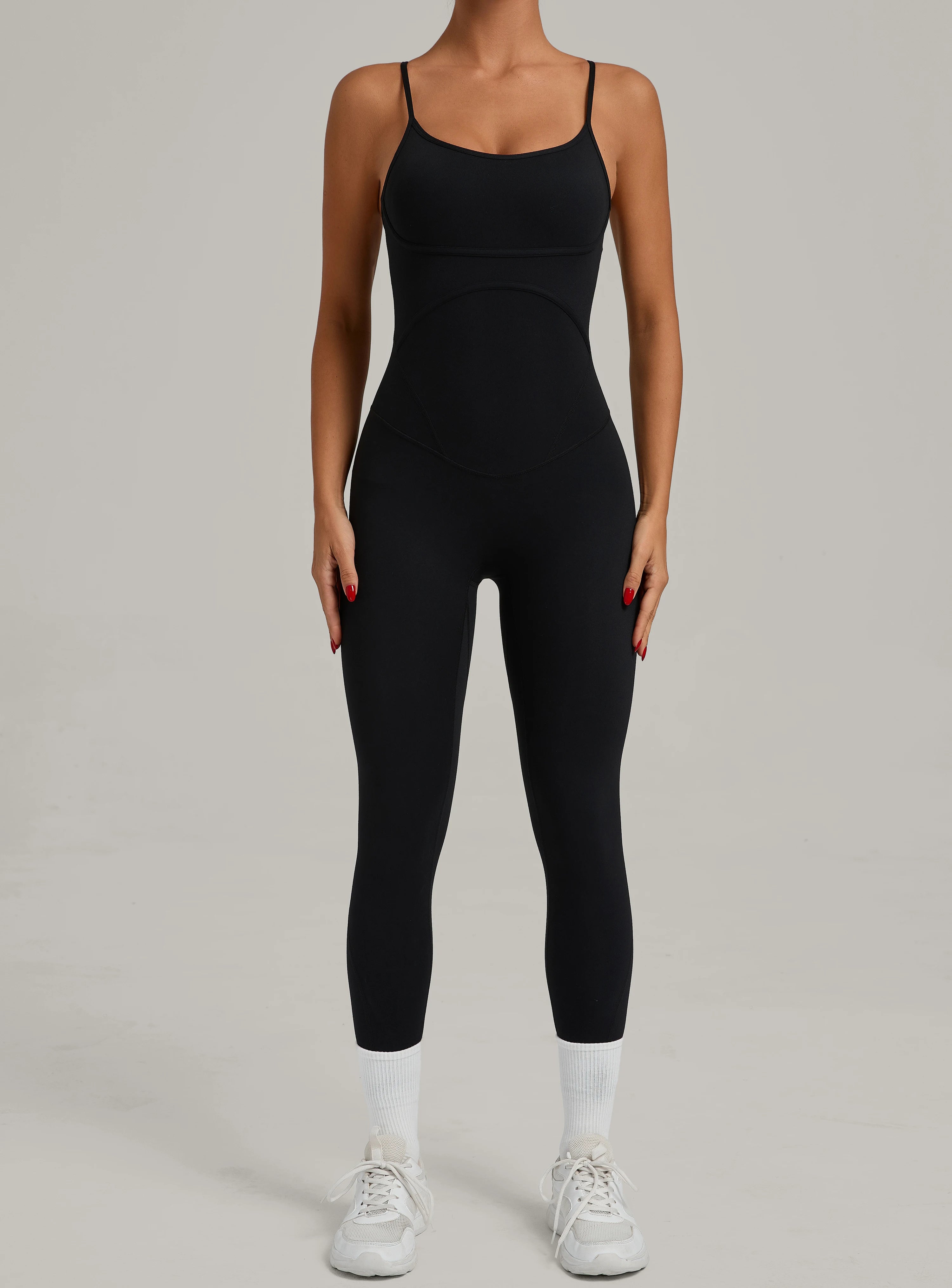 Padded One-Piece Yoga Clothes Sportswear Women&