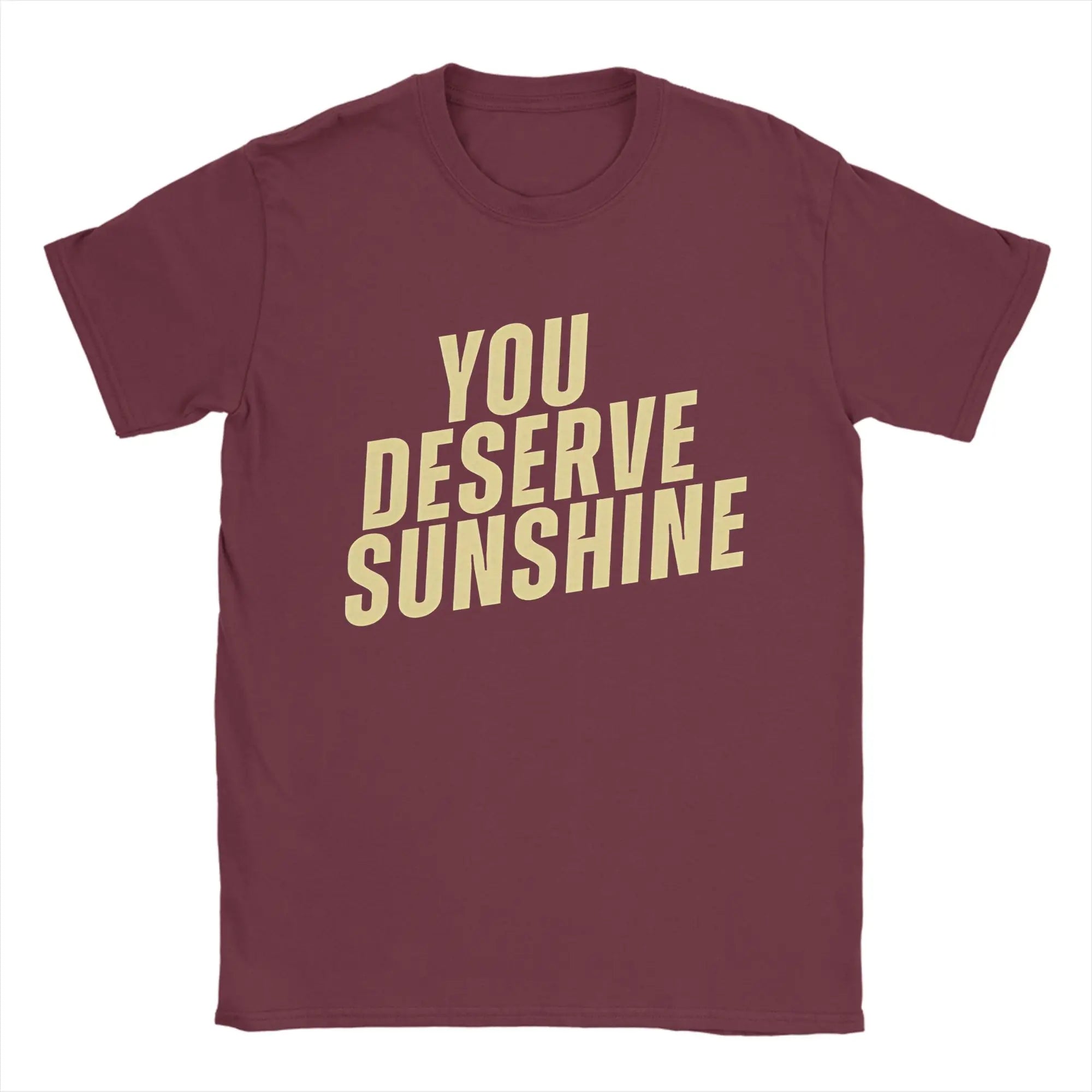 Men T-Shirts You Deserve Sunshine Scott Hunter Kip Grady Cotton Tee Shirt Short Sleeve Heated Rivalry T Shirt Printing