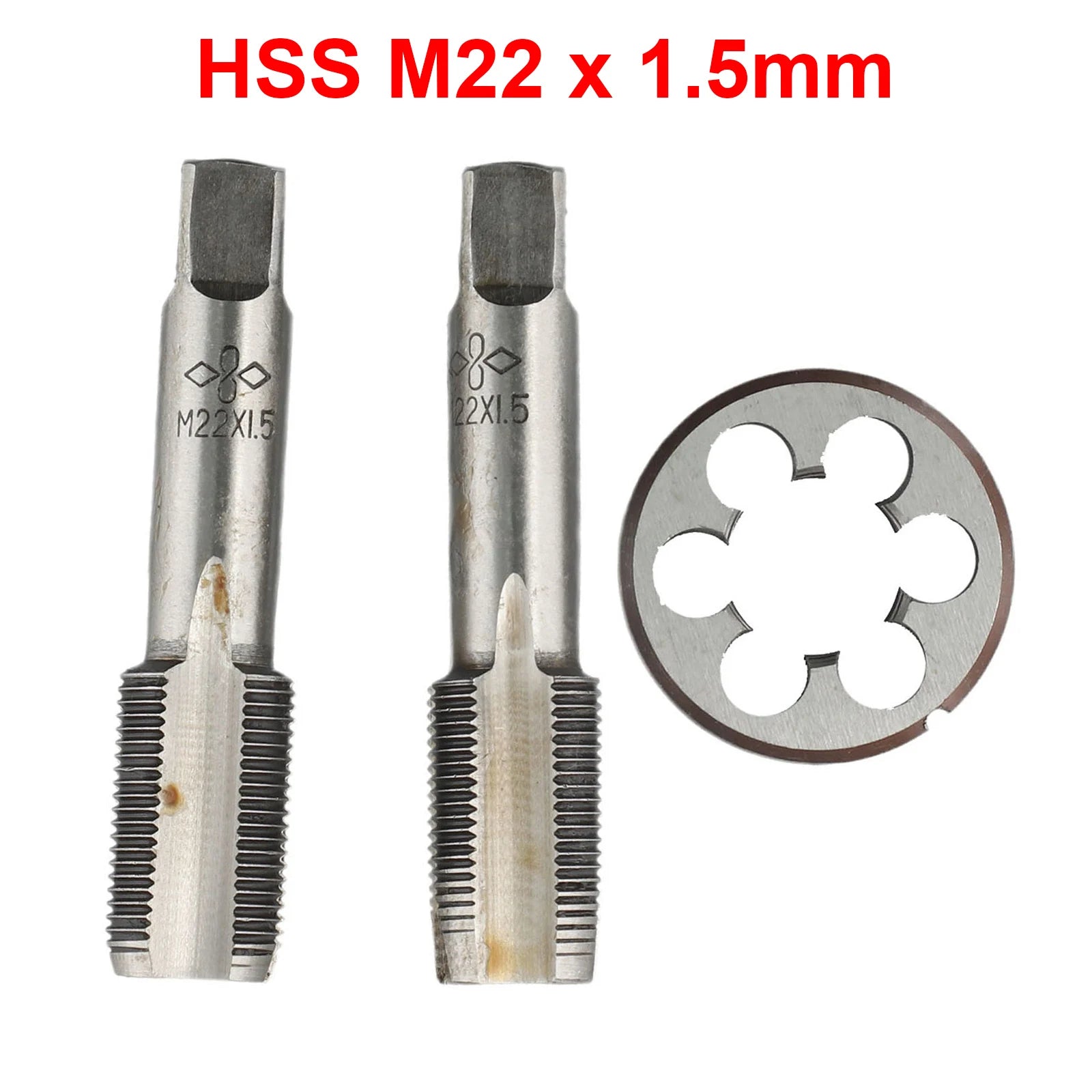 Tapper Tap & Die Set Metalworking Supplies Metalworking & Manufacturing HSS Hand Tools Metric Thread Right Hand