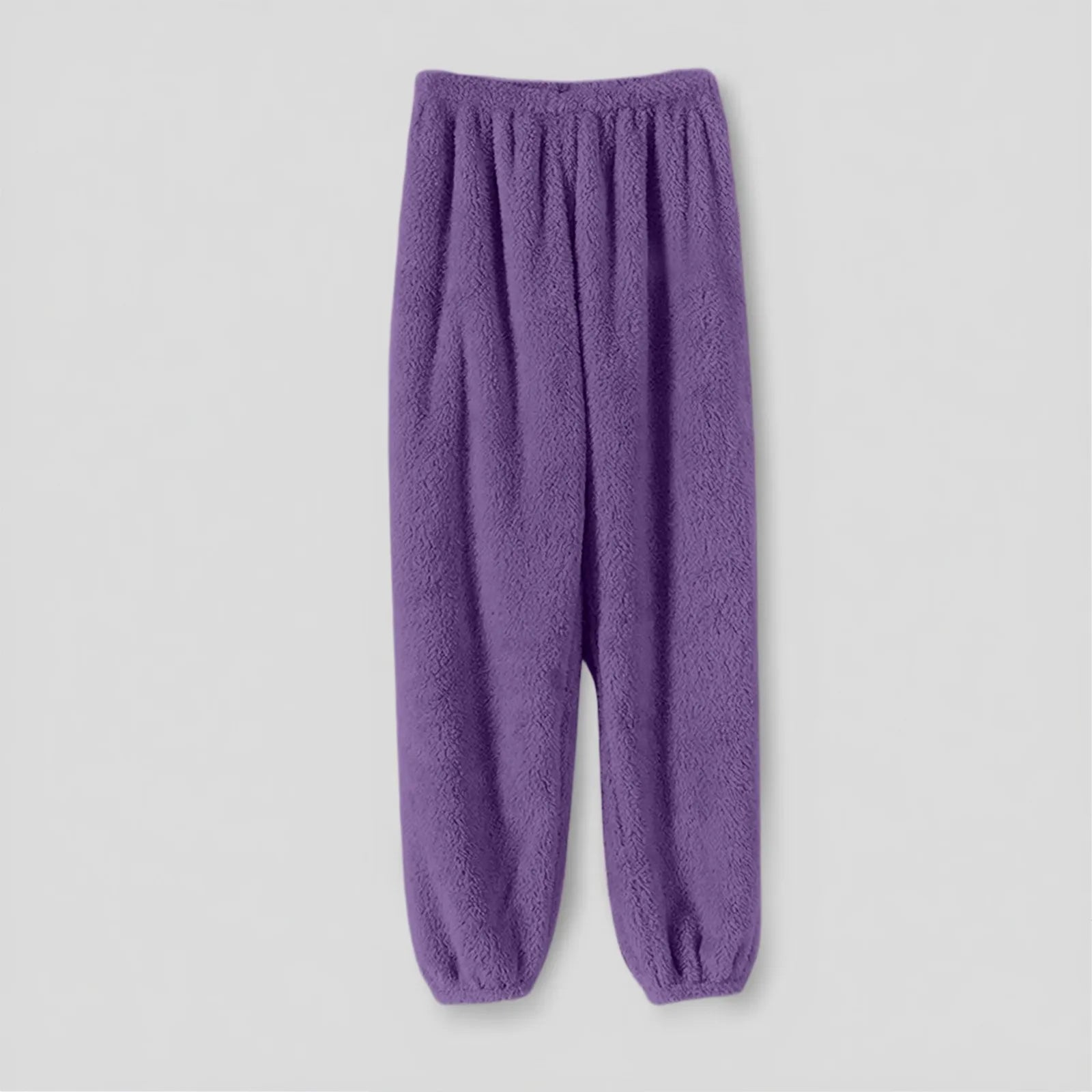 Pajamas Pants For Women Warm Winter Solid Color Sleepwear Pyjamas Plush Pants Women Nightwear Fashionable Home Wear