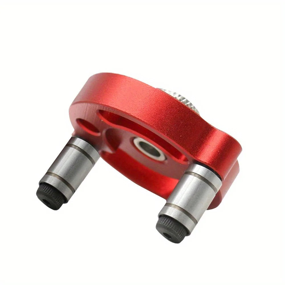 Self Center Dowel Jig Handheld Drill Guide for Straight Holes Wood Panel Hole Puncher Locator Woodworking Joints Tool