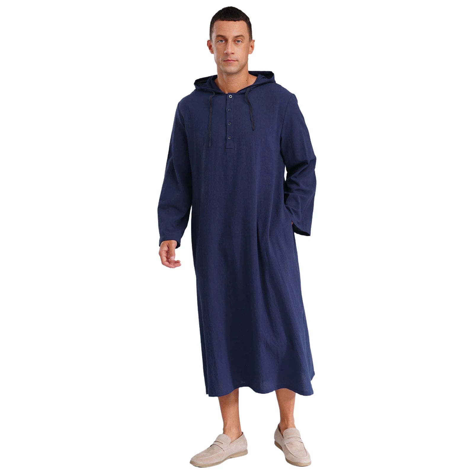 Islamic Kaftan Muslim Jubba Arabic Thobe Men&