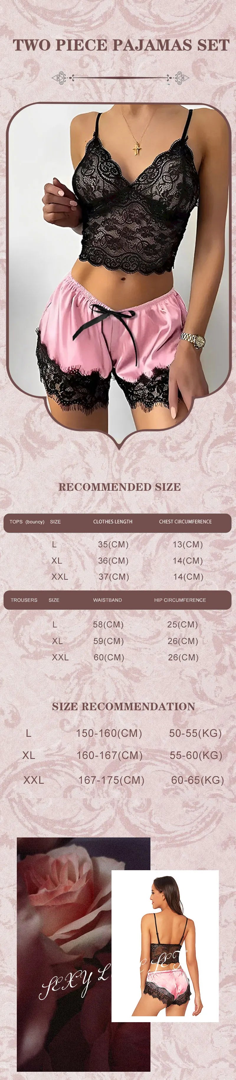 2PCS Women&