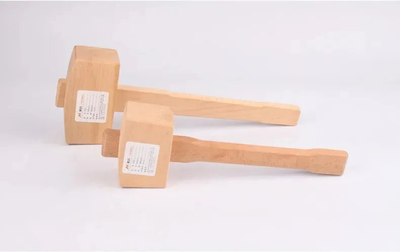 Solid Wood Hammer Professional Carpenter Hammers Multifunction Camping Manual Tool Multi-purpose Woodwork Gavel Hand Tools