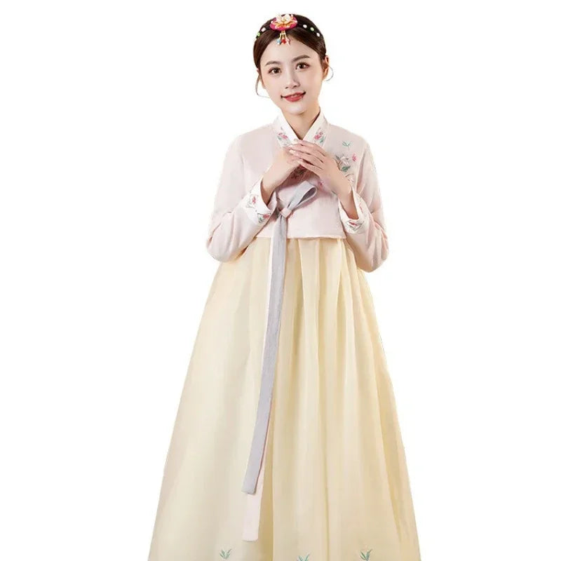 Hanbok for Women Korean Traditional Costume Minority Palace Performance Court Clothes Asian Ancient Costumes Party Hanbok Dress