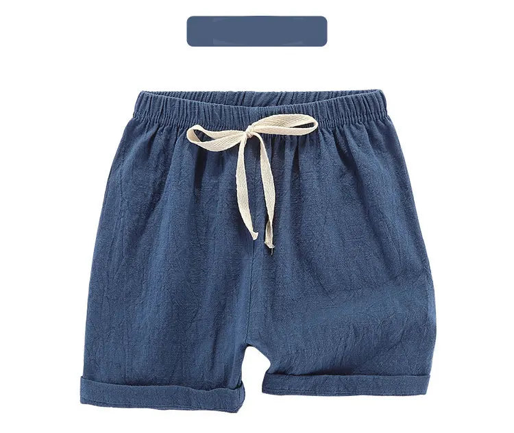 Short Pants Children Shorts for Boys Girls Clothes Cotton Solid Breathable Summer Casual Sports Beach Kids Shorts ElasticYoung