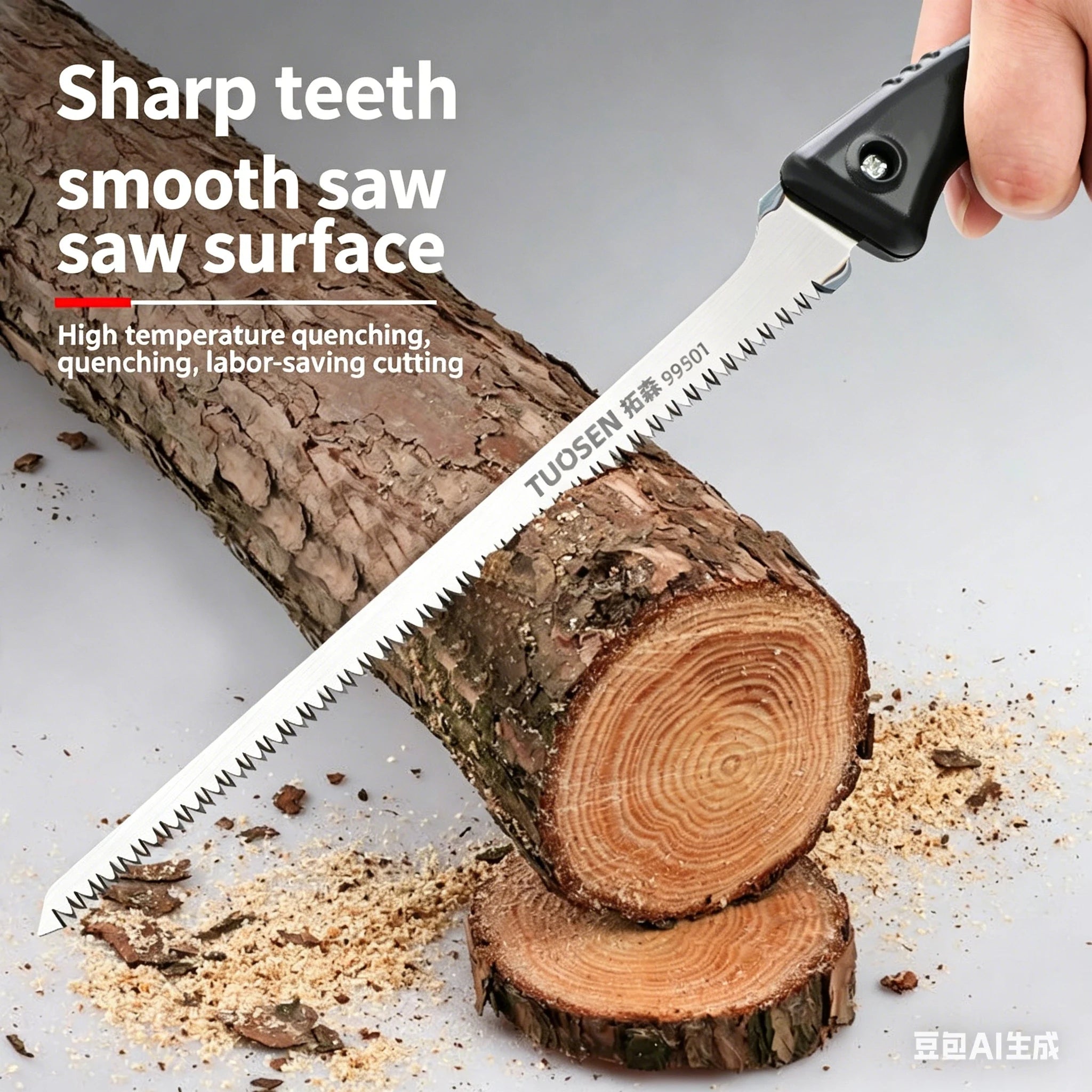 SK5 Flush Cut Saw Handheld Pruning Saw for Woodworking Tree Branch Trimming Sharp Swallowtail Saw Garden Forestry Tool