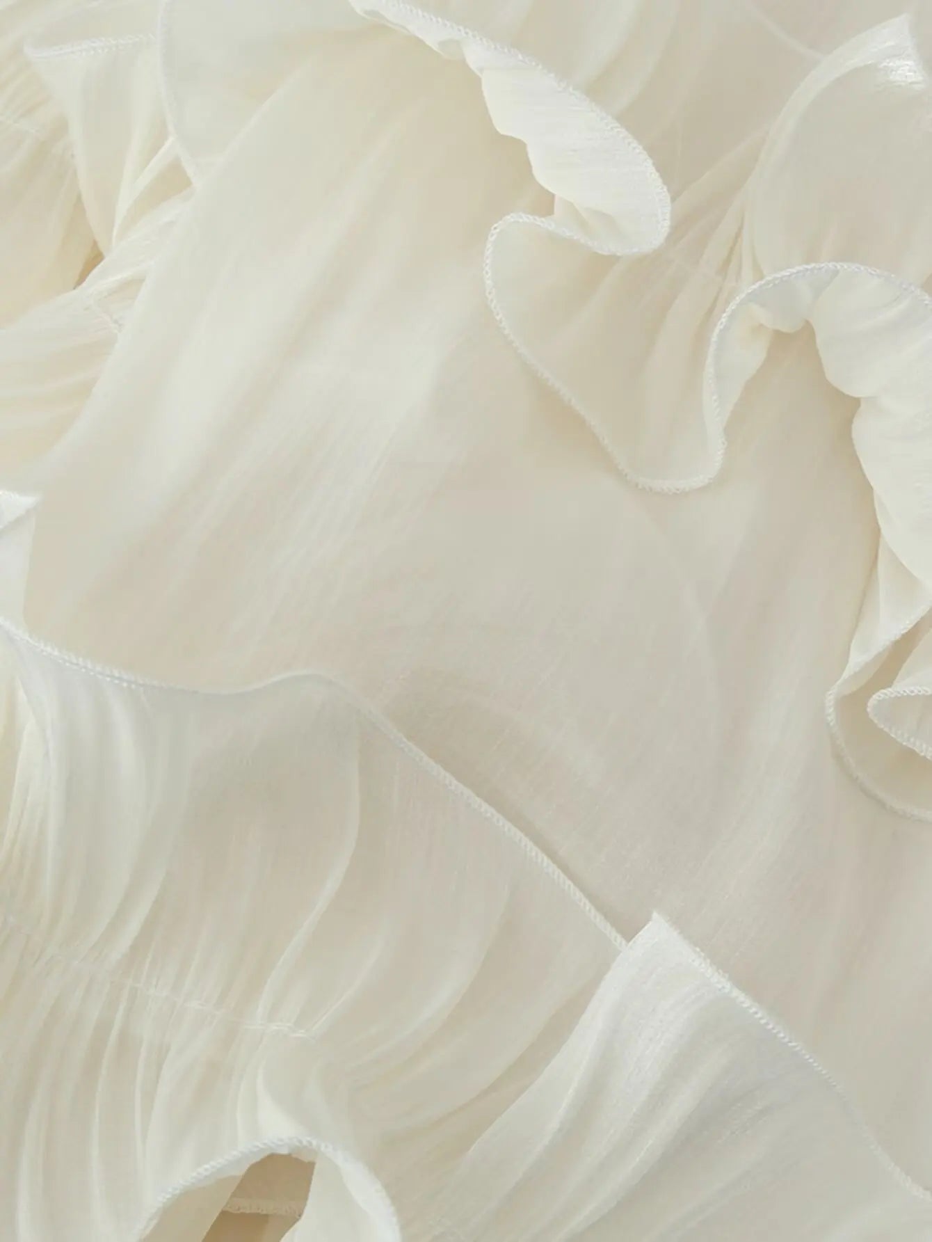 Women Elegant Ruffles Hem Beige Long Evening Dress Sleeveless Cloak Style Maxi Dresses