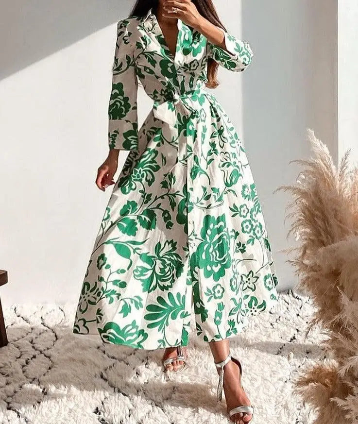 Fashion Elegant Casual Dresses New Autumn Women&