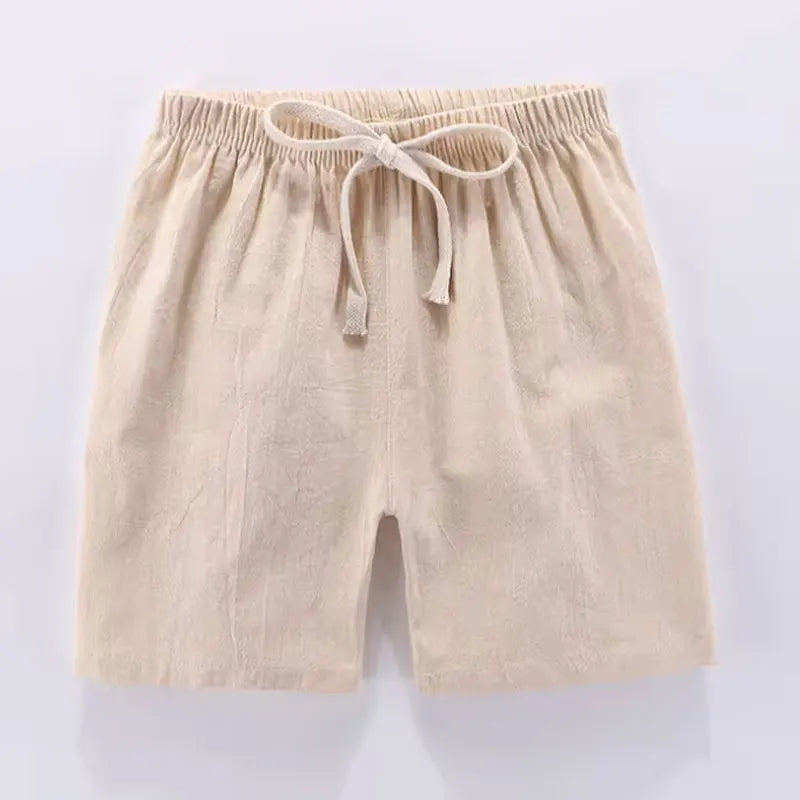 Short Pants Children Shorts for Boys Girls Clothes Cotton Solid Breathable Summer Casual Sports Beach Kids Shorts ElasticYoung