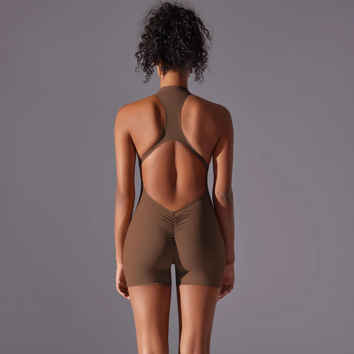 Short Sportswear Yoga Set Gym Jumpsuits Fitness Suits Summer Zipper Gym Tracksuit Women Running Gym Clothing Sports Overalls