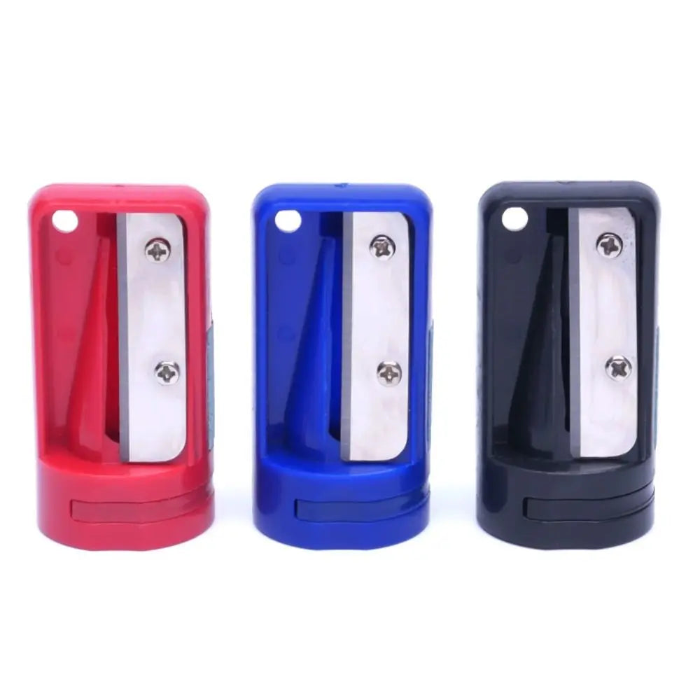 Woodworking Hand Tools Manual Woodwork Pencil Cutter Portable Useful Carpenter Pencil Sharpener Practical Blue Narrow Sharpening