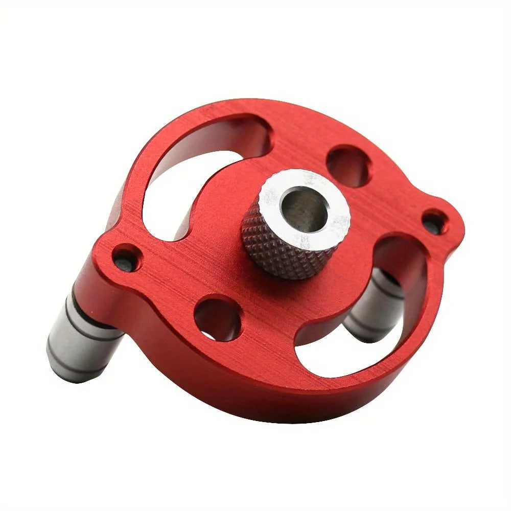 Self Center Dowel Jig Handheld Drill Guide for Straight Holes Wood Panel Hole Puncher Locator Woodworking Joints Tool