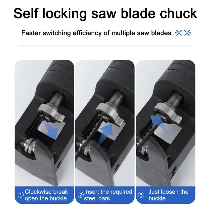 Handheld Electric Drill to Electric Saw Household Reciprocating Saw Small-scale Carpenter&