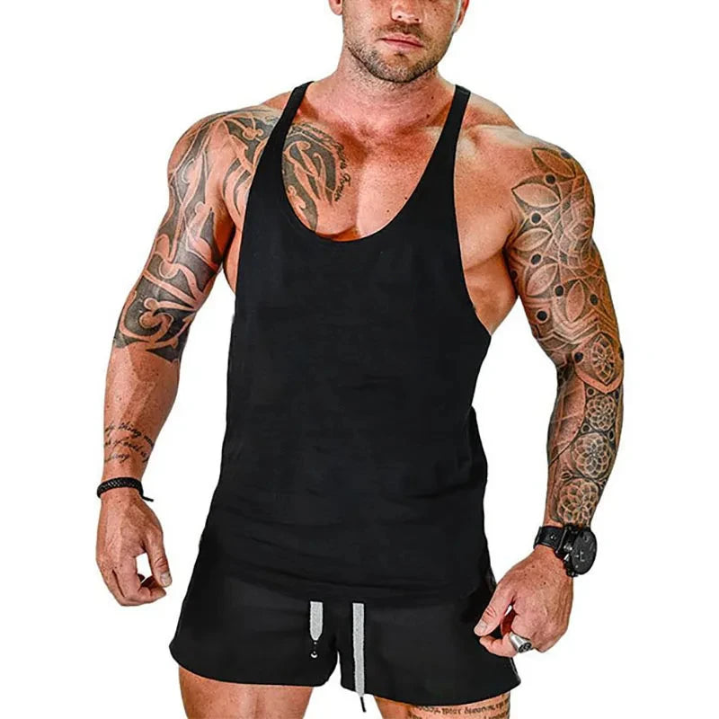 Gym Shirt Gyms Man Workout Bodybuilding Men Sportswear Men&