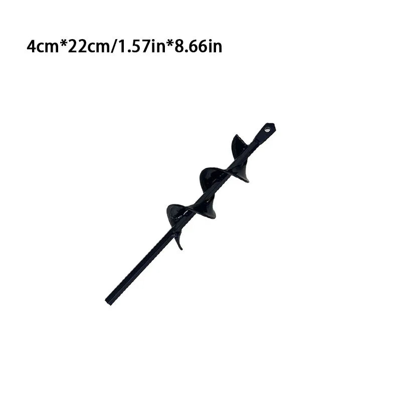 Ground Drill Bit - Detachable Spiral Rod - Garden Vegetable Loosening, Soil Planting, Seedling Transplanting Tools