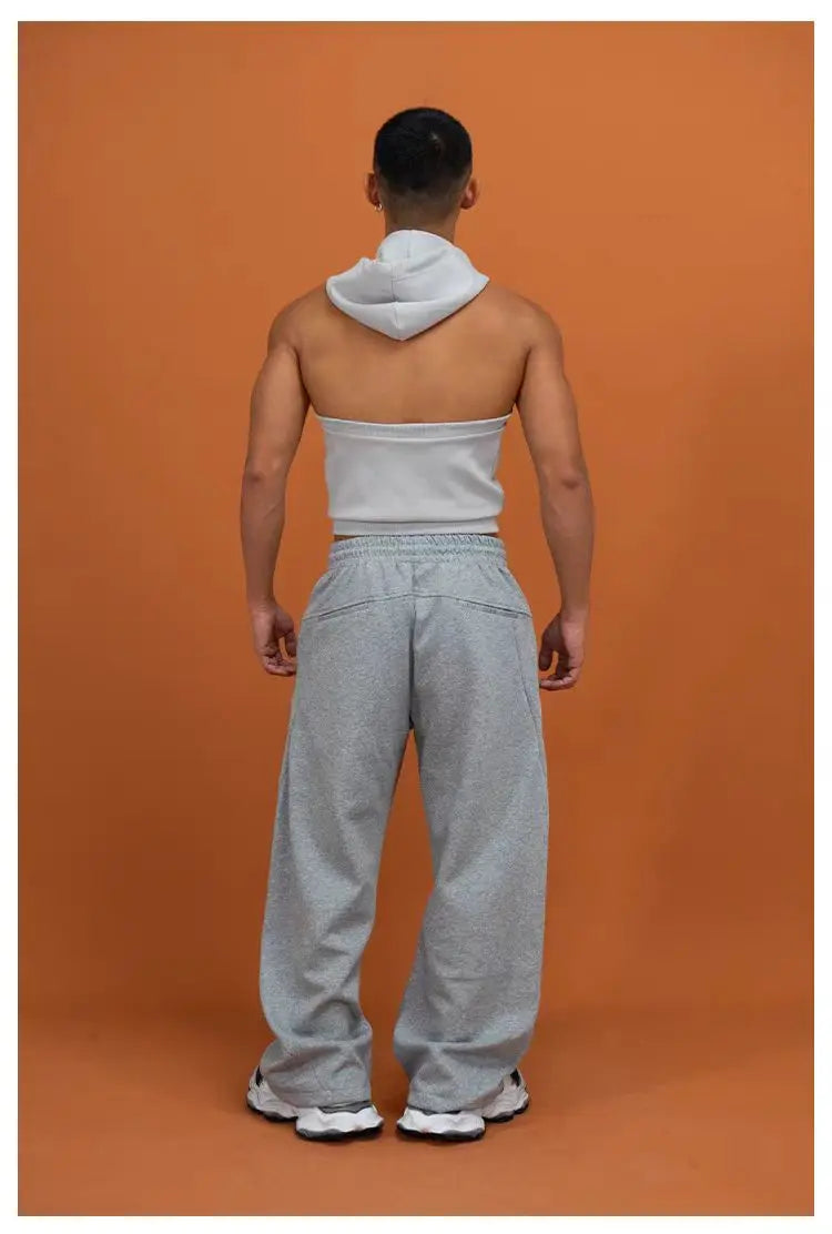 Gym T-shirt Man Sleeveless Sweatshirt Gym Clothing Men Bodybuilding Clothes Men&