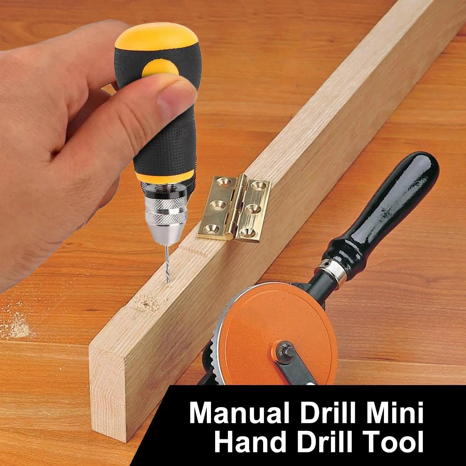 Hand Drill Set Woodworking Drilling Tools Mini Hand Drill Tool Portable Tool Set For Models Hobby DIY Jewelry Craft Hand tools