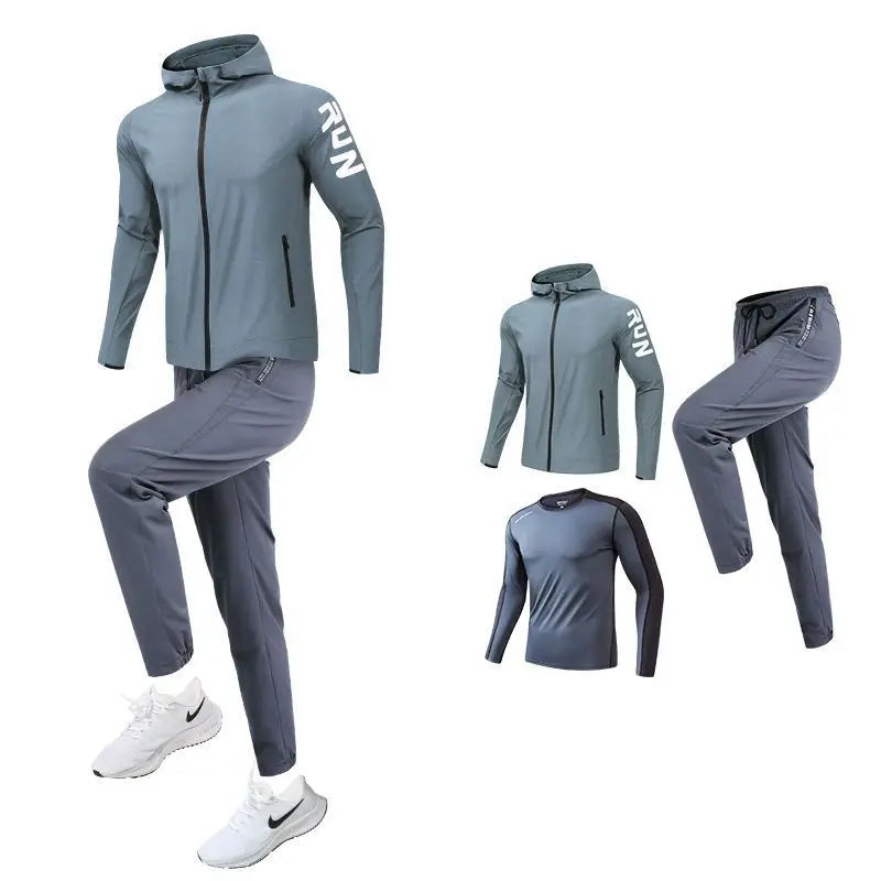 Sportswear Set for Men: Ideal for Running, Cycling, Fitness Training & Gym Exercises - New in Men&