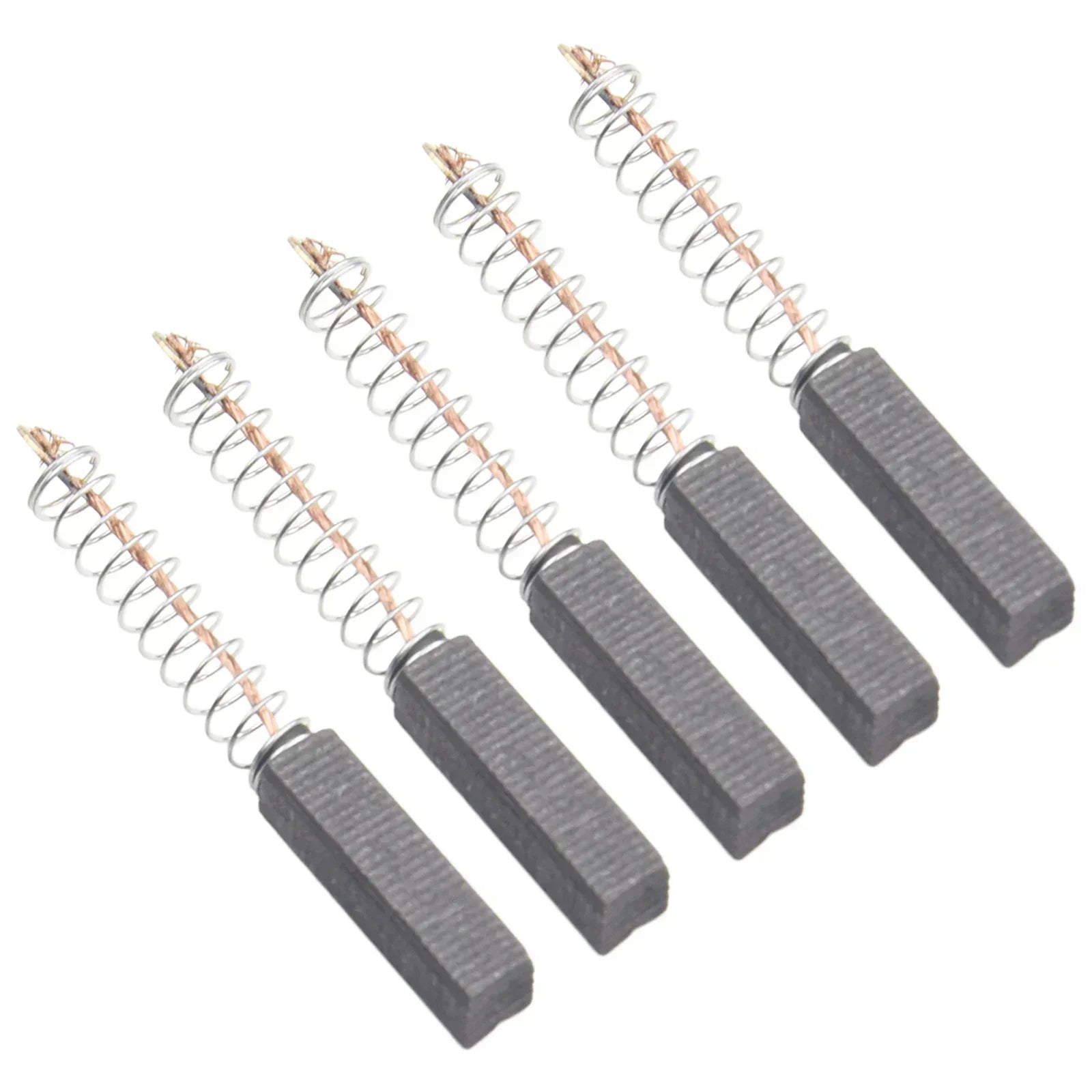 10pcs Carbon Brushes Replacement For Electric Motors Circular Saws Miter Saws Drills Hammer Drills Power Tool Access 20x5x5mm
