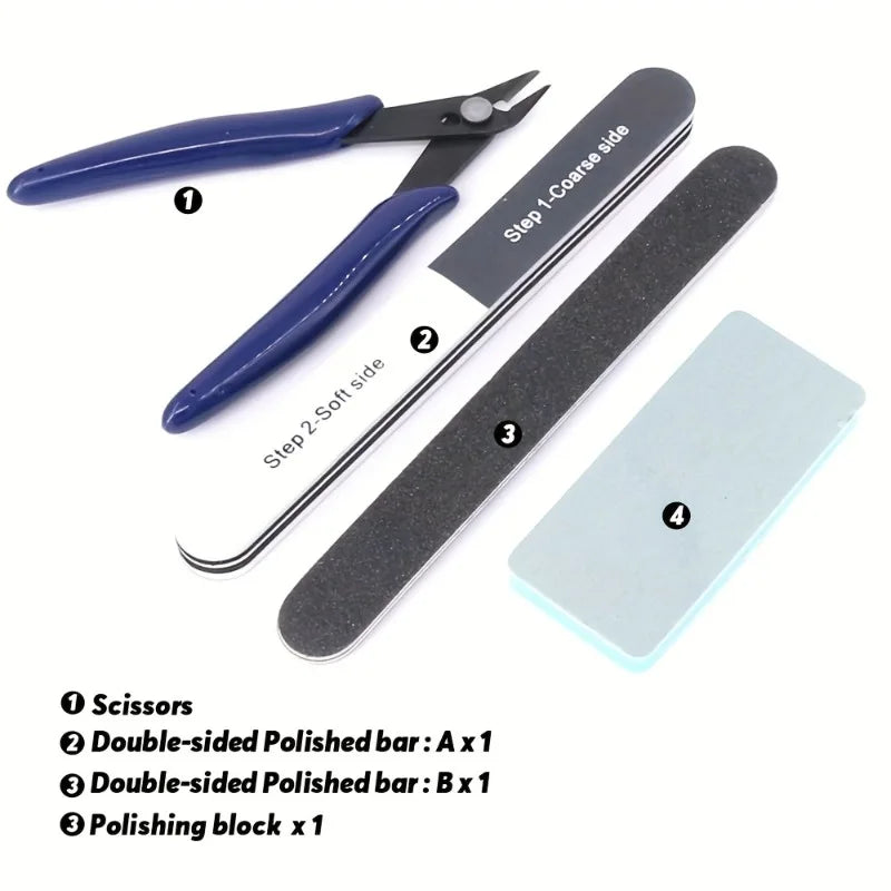 Model Basic Tools Craft DIY Model Car Hobby Building Repairing Assembly Tool Beginner Handmade Scissors Tweezers