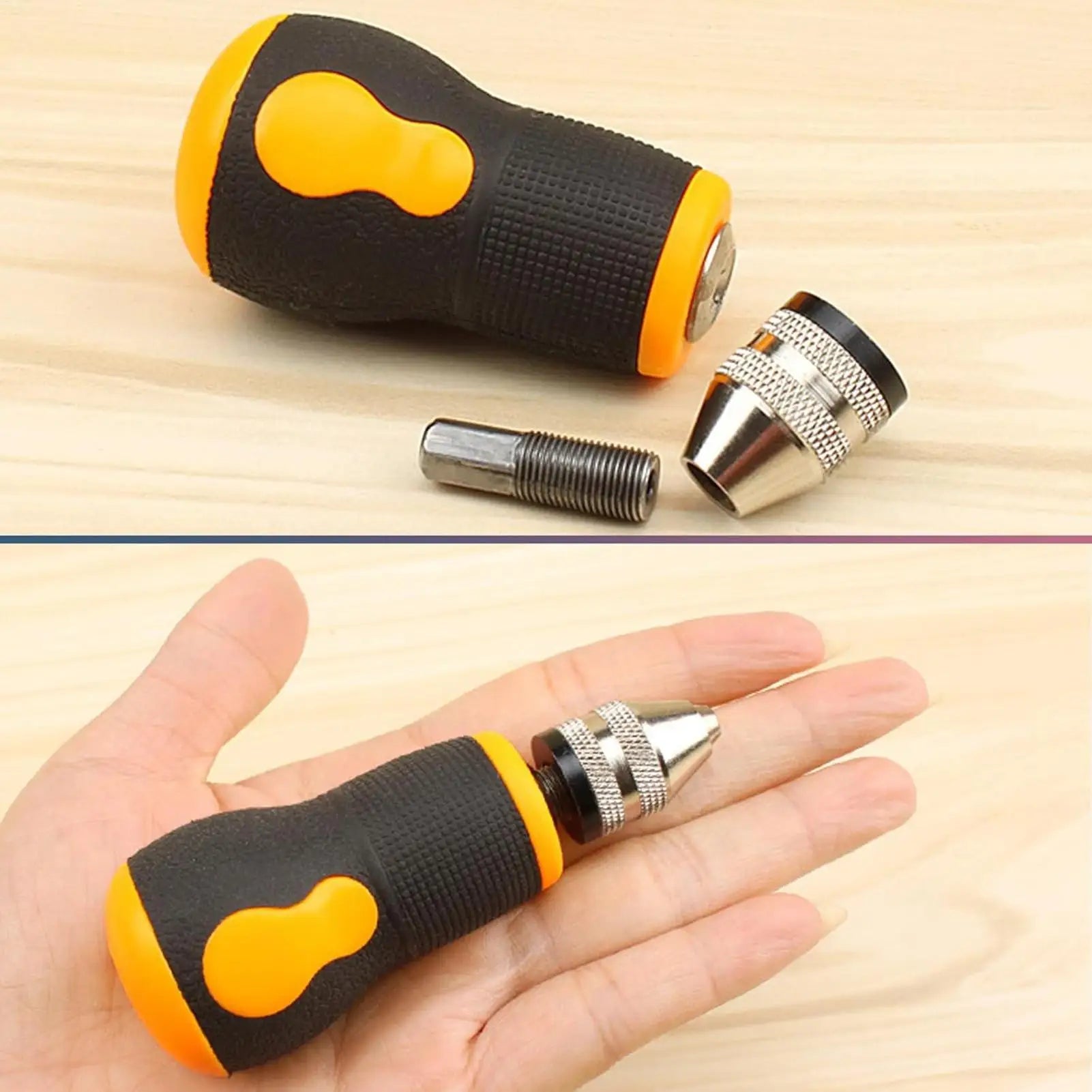 Hand Drill Set Woodworking Drilling Tools Mini Hand Drill Tool Portable Set Non-slip For Hobby DIY Jewelry Hand Essential tools