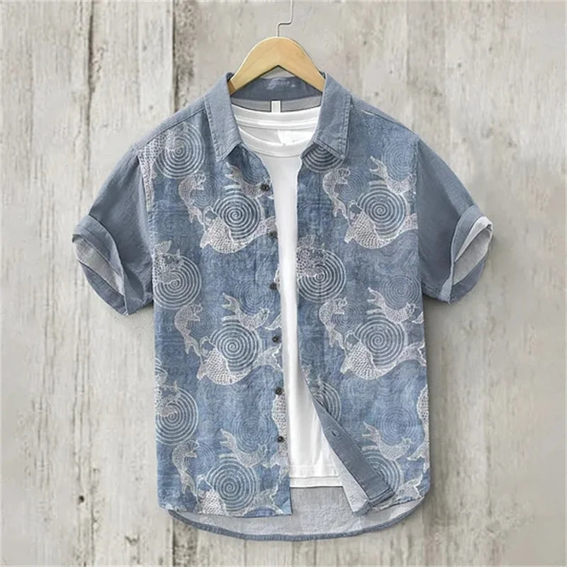 Linen Shirt-2025 Summer Men&