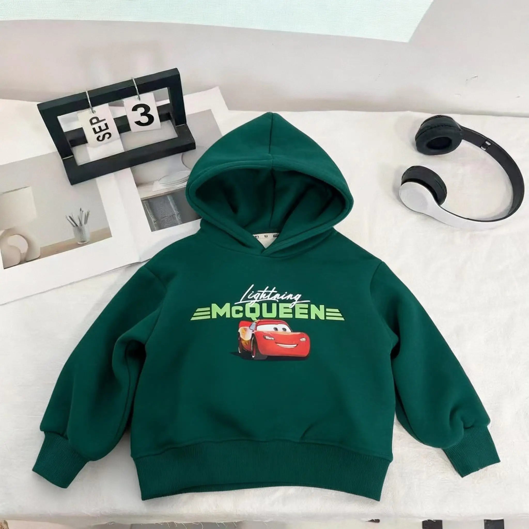 Hoodies For Kids Clothing Spring New Style Cartoon Car Fashion Sweatshirts Tops Hooded Long Sleeved Children&