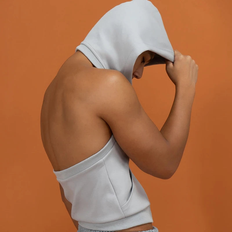 Gym T-shirt Man Sleeveless Sweatshirt Gym Clothing Men Bodybuilding Clothes Men&