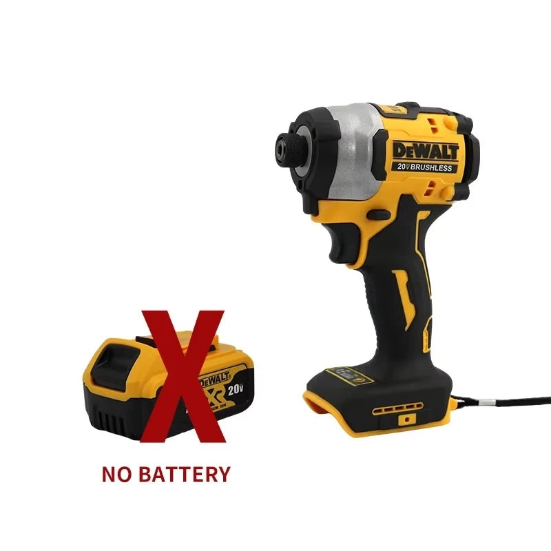 DEWALT DCF850 Impact Driver Electric Driver 20V Brushless Cordless 3250RPM screwdrivers High Torque tools Power Tools