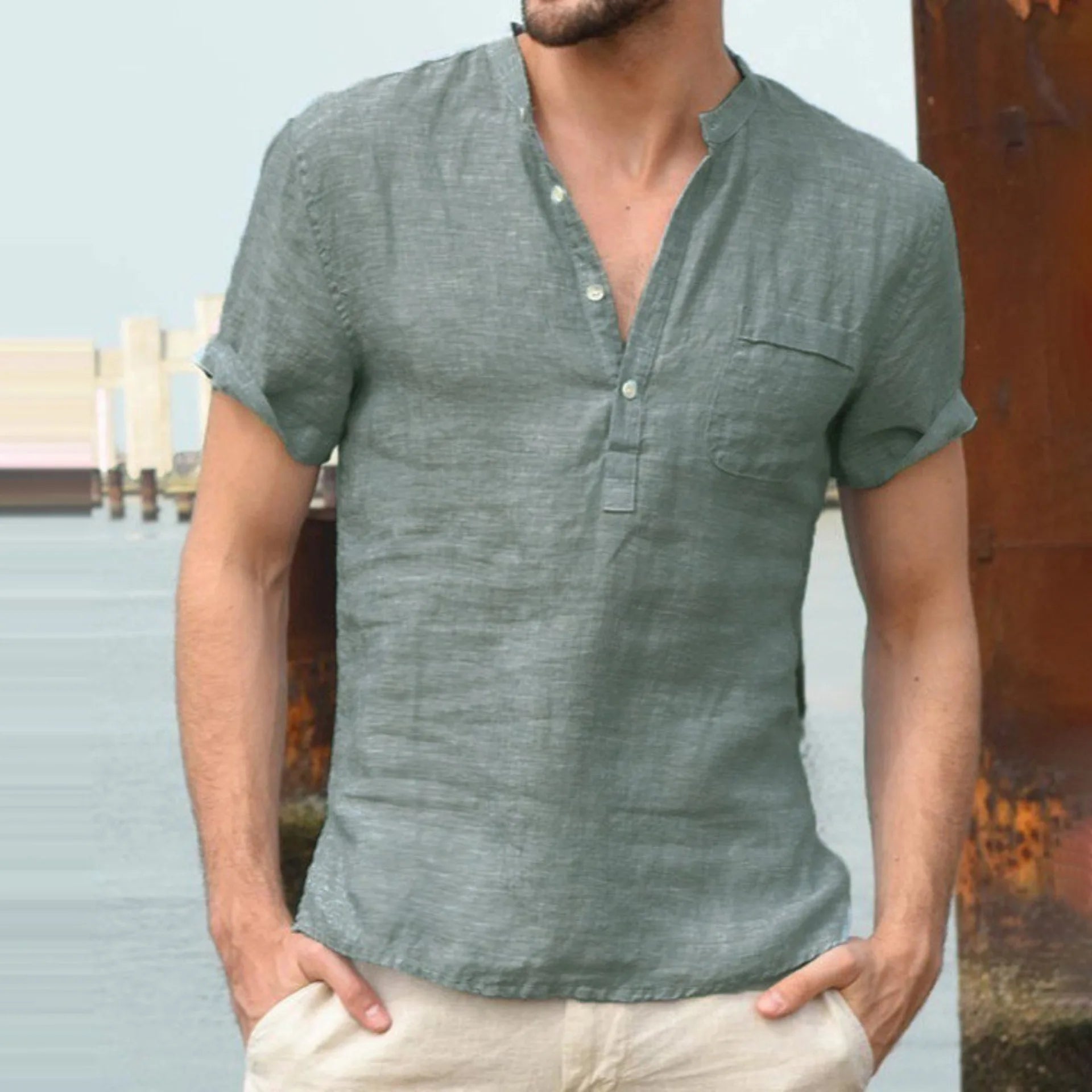 Linen Cotton Men&