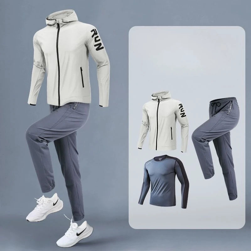 Sportswear Set for Men: Ideal for Running, Cycling, Fitness Training & Gym Exercises - New in Men&