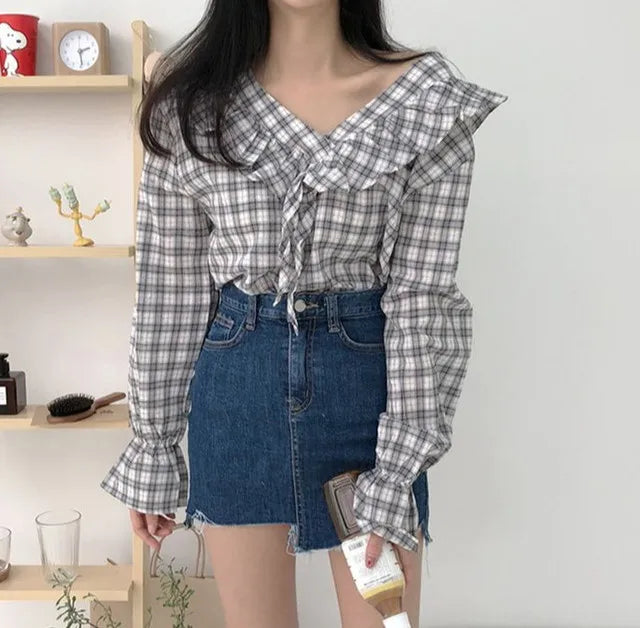 Jeans Skirts For Women Short Irregular High Waist Woman Denim Skirt Sexy Korean Style Cheap Streetwear Clothing Sales Fashion