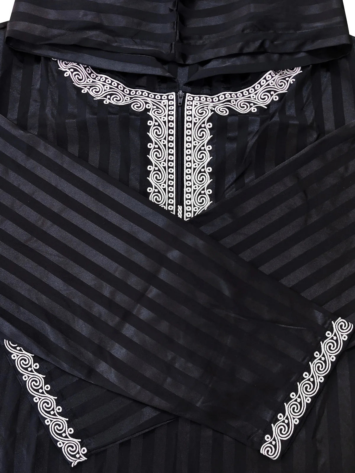 2026 New Middle East Men Clothes Moroccan Robe Muslim Men Dress Luxury Embroidered Hooded Abaya Islamic Kaftan Saudi Arabic Gown