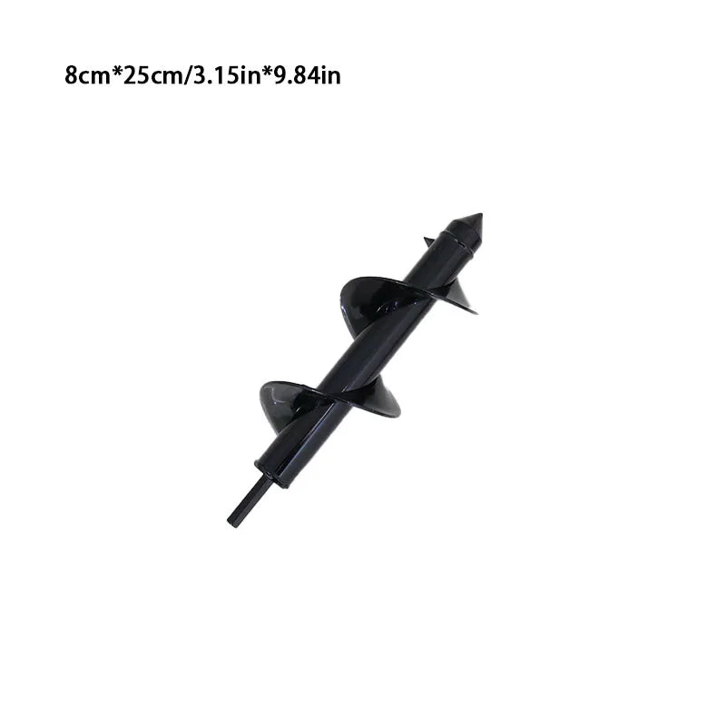 Ground Drill Bit - Detachable Spiral Rod - Garden Vegetable Loosening, Soil Planting, Seedling Transplanting Tools