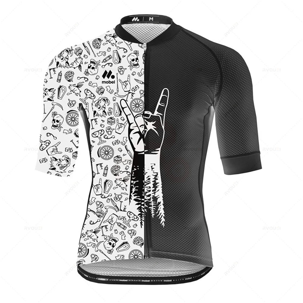 Cycling Jersey Set Team Racing Bike Clothes Summer Mountain Bicycle Clothing Men&