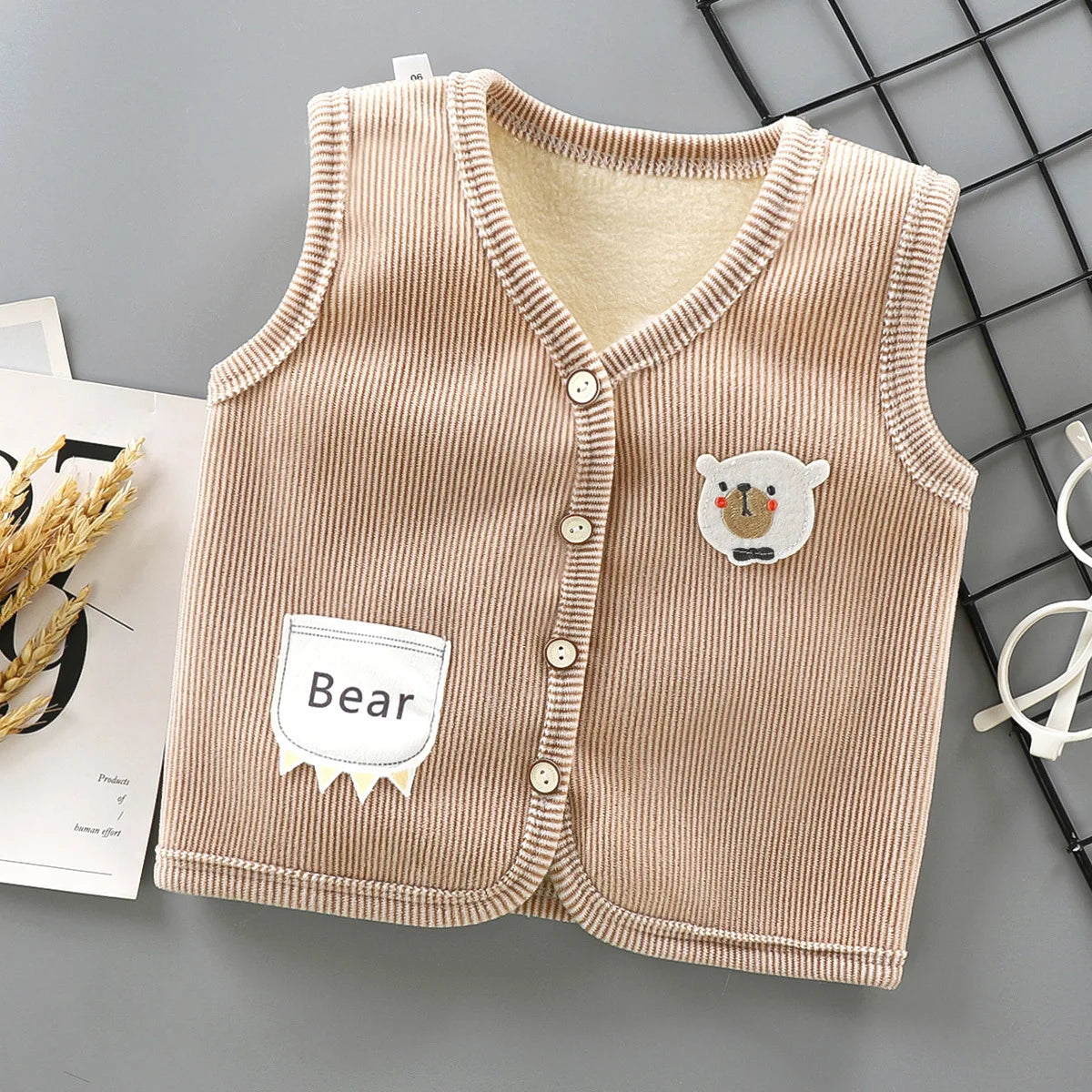 Kids Clothes Waistcoat Children&