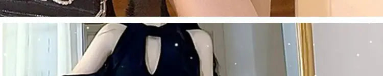 Black Dresses Women Sexy Hollow Out Female Casual Temperament New Spring Off Shoulder Korean Style Solid Hotsweet Empire Fashion