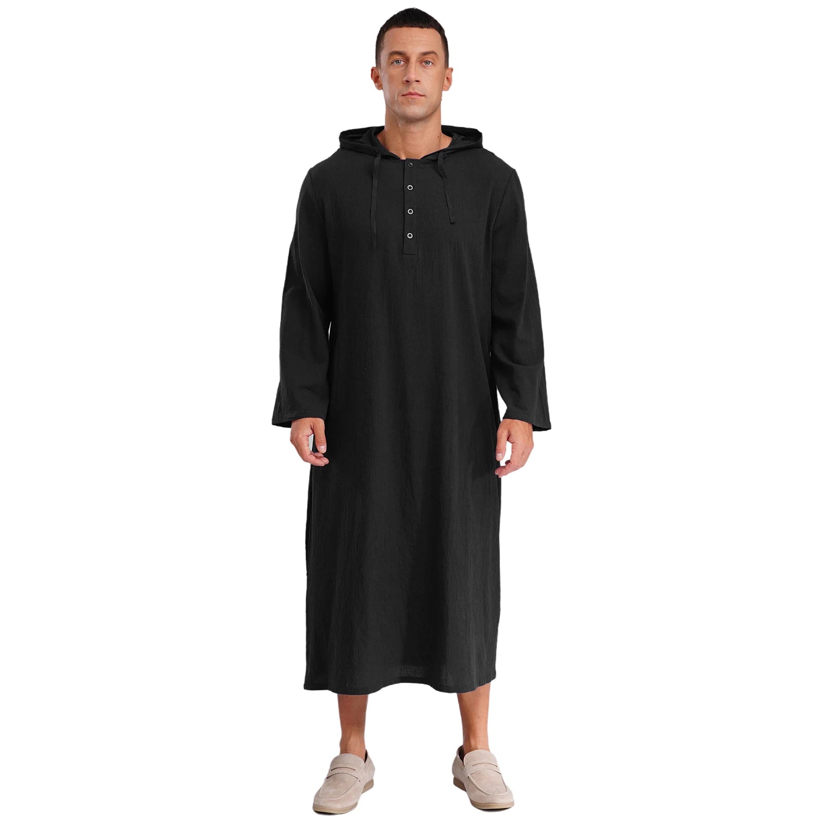 Islamic Kaftan Muslim Jubba Arabic Thobe Men&
