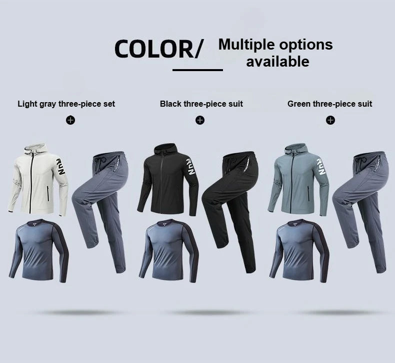 Sportswear Set for Men: Ideal for Running, Cycling, Fitness Training & Gym Exercises - New in Men&