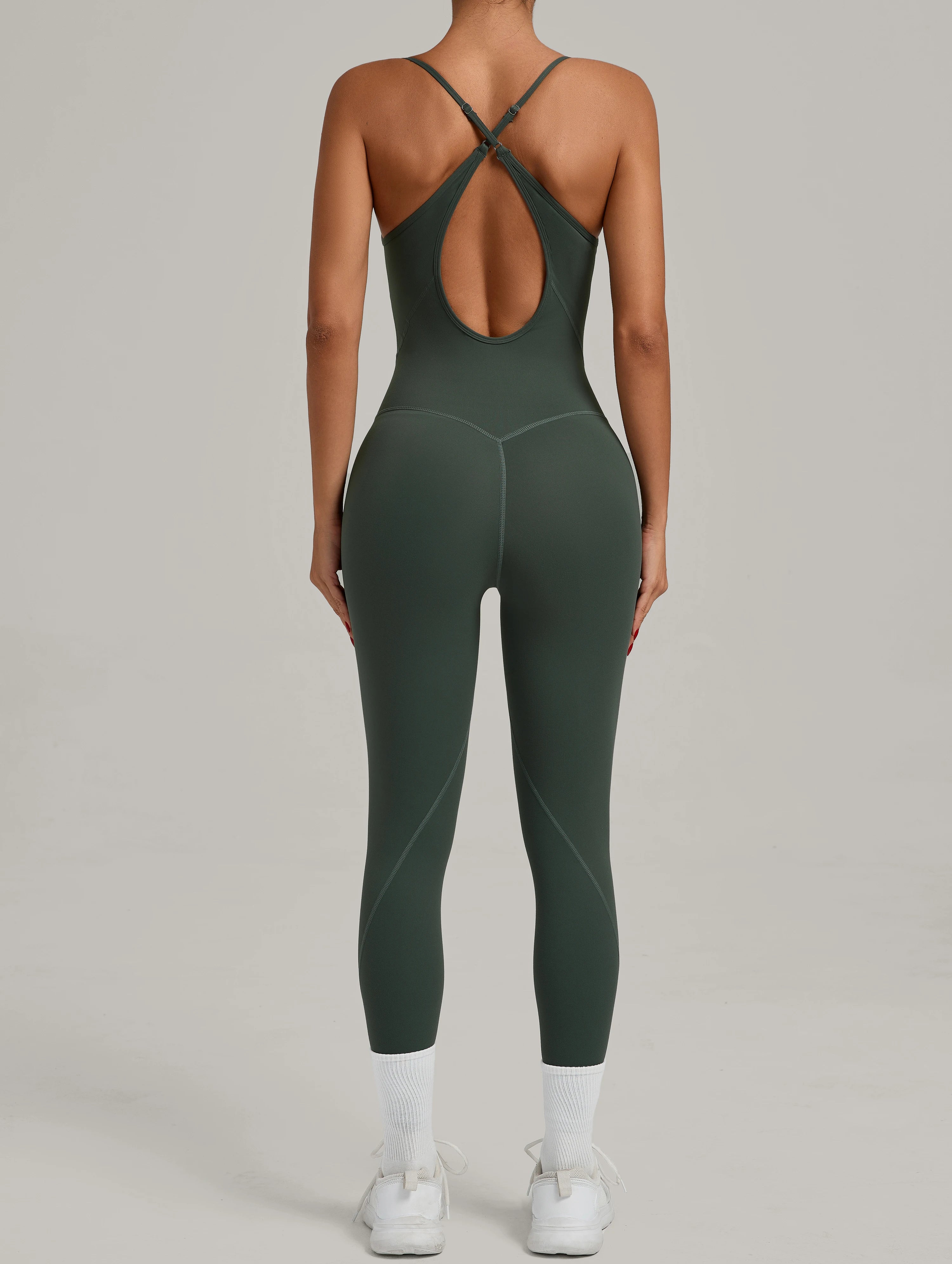 Padded One-Piece Yoga Clothes Sportswear Women&