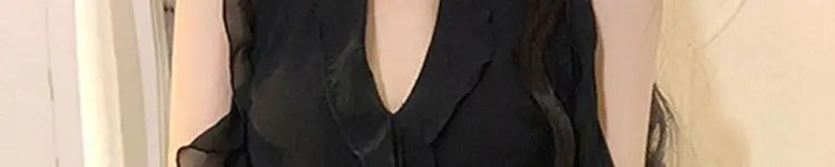 Black Dresses Women Sexy Hollow Out Female Casual Temperament New Spring Off Shoulder Korean Style Solid Hotsweet Empire Fashion