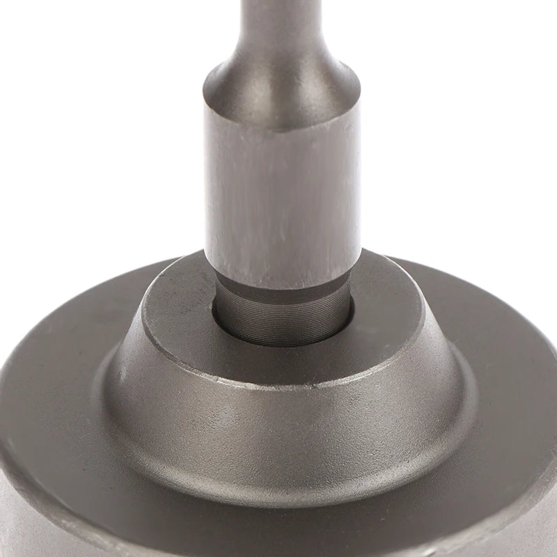 Forged Steel SDS-Plus Ground Rod Driver, Heavy Rotary Hammer Drills, T Post Drill Converter.