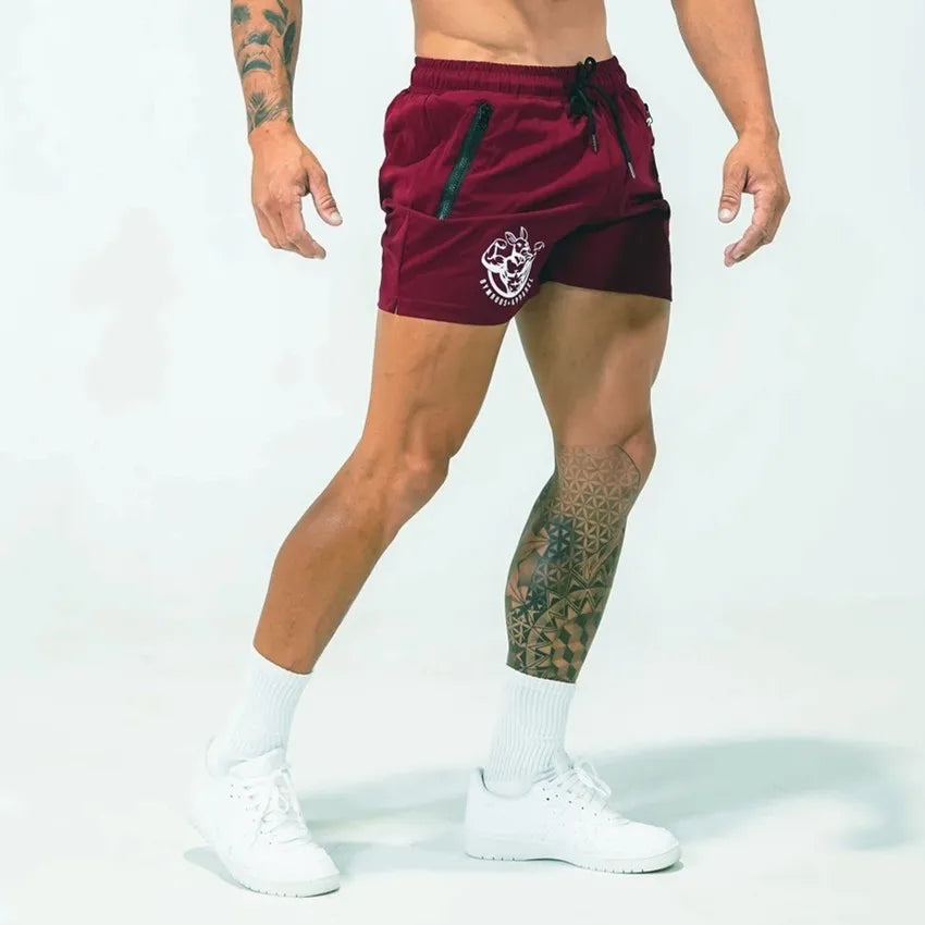 Men Shorts Hot Shorts for Men Workout Gym Jogger Sweatshorts Quick Dry Light Weight Bodybuilding Short Pants