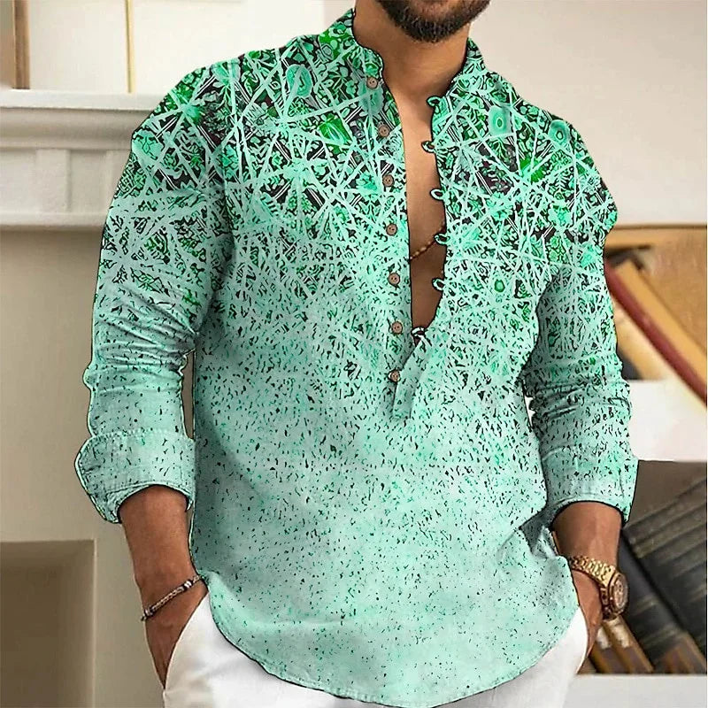 Linen shirt men&