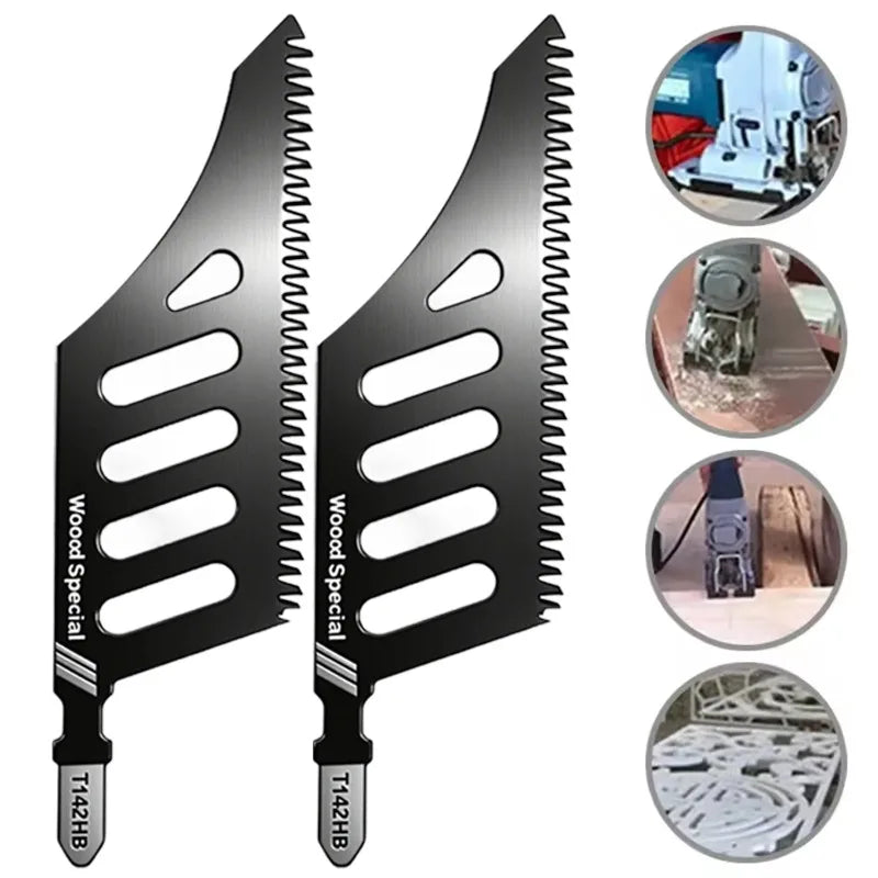 20/1PCS Jigsaw Blades Heavy Duty T-Shank Wood Aluminum Cutting Coarse Teeth Precision Tight Spaces Tools Replaceable Cut Tools